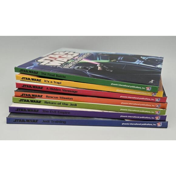 Lot of 7 Star Wars Story Reader Me Reader Books - Picture 1 of 16